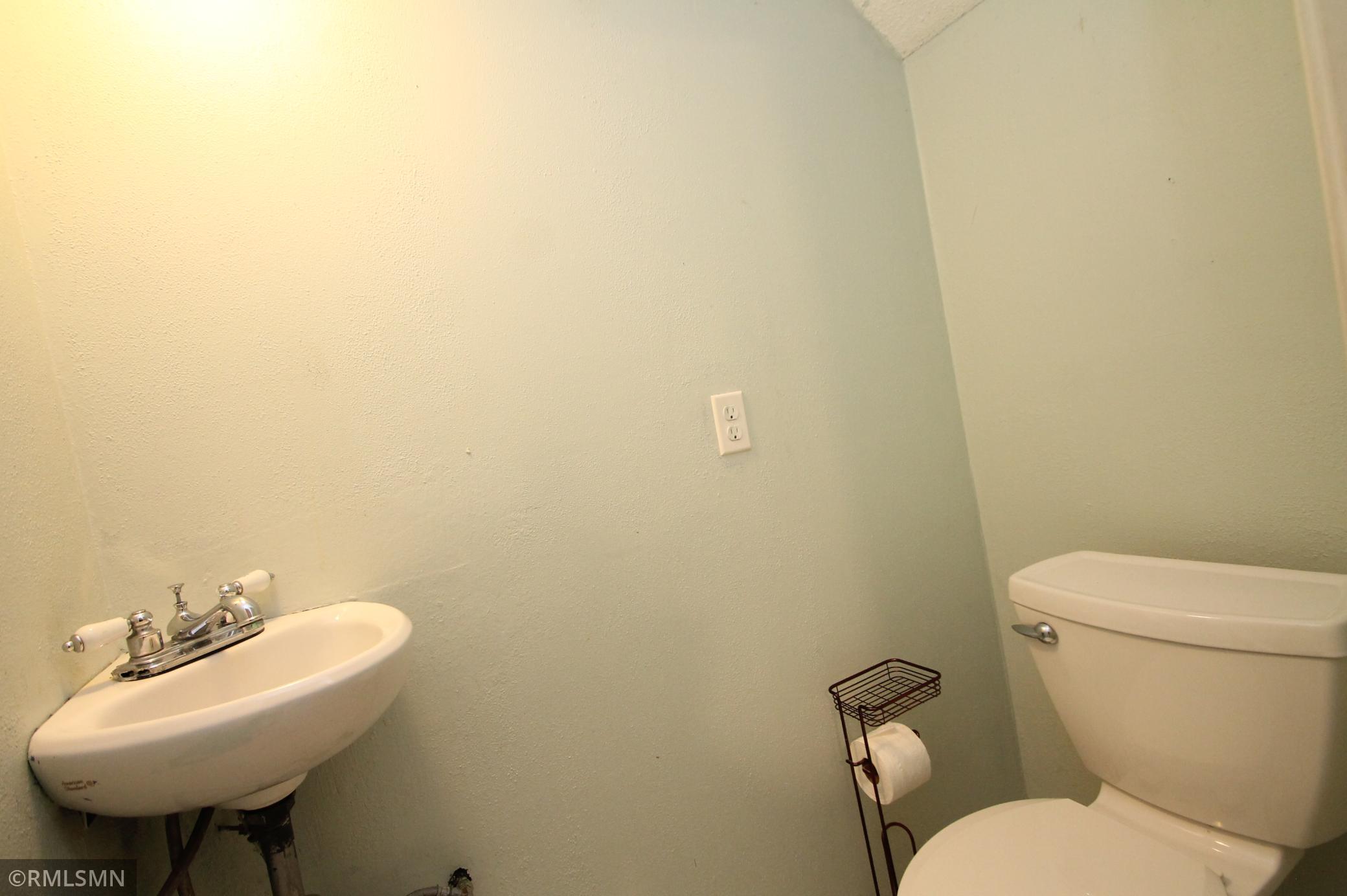 Main floor powder room