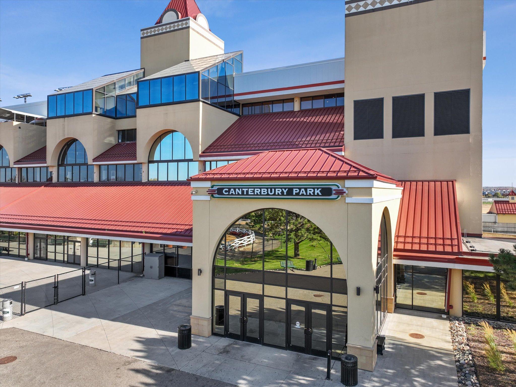 Canterbury Park is just 5 minutes away!