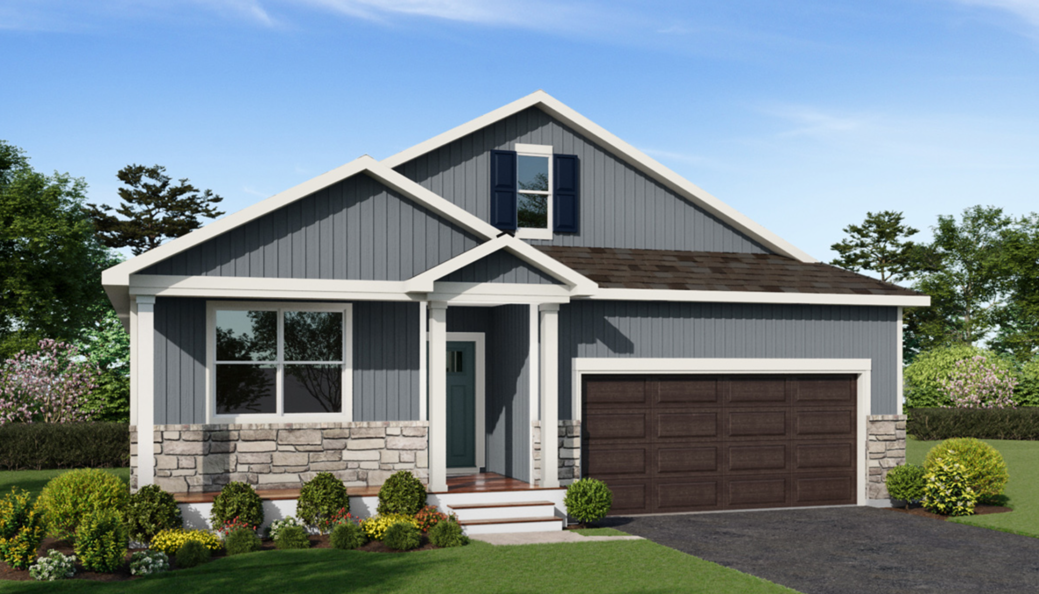 Welcome to the Cali at Bluff View in Shakopee! Top notch curb appeal with front porch entry and more. Welcome to one level living!