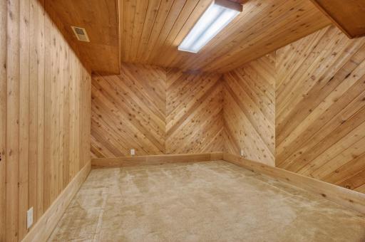 Lower-level flex room ready for whatever you needâoffice, hobby space, exercise area, you decide.