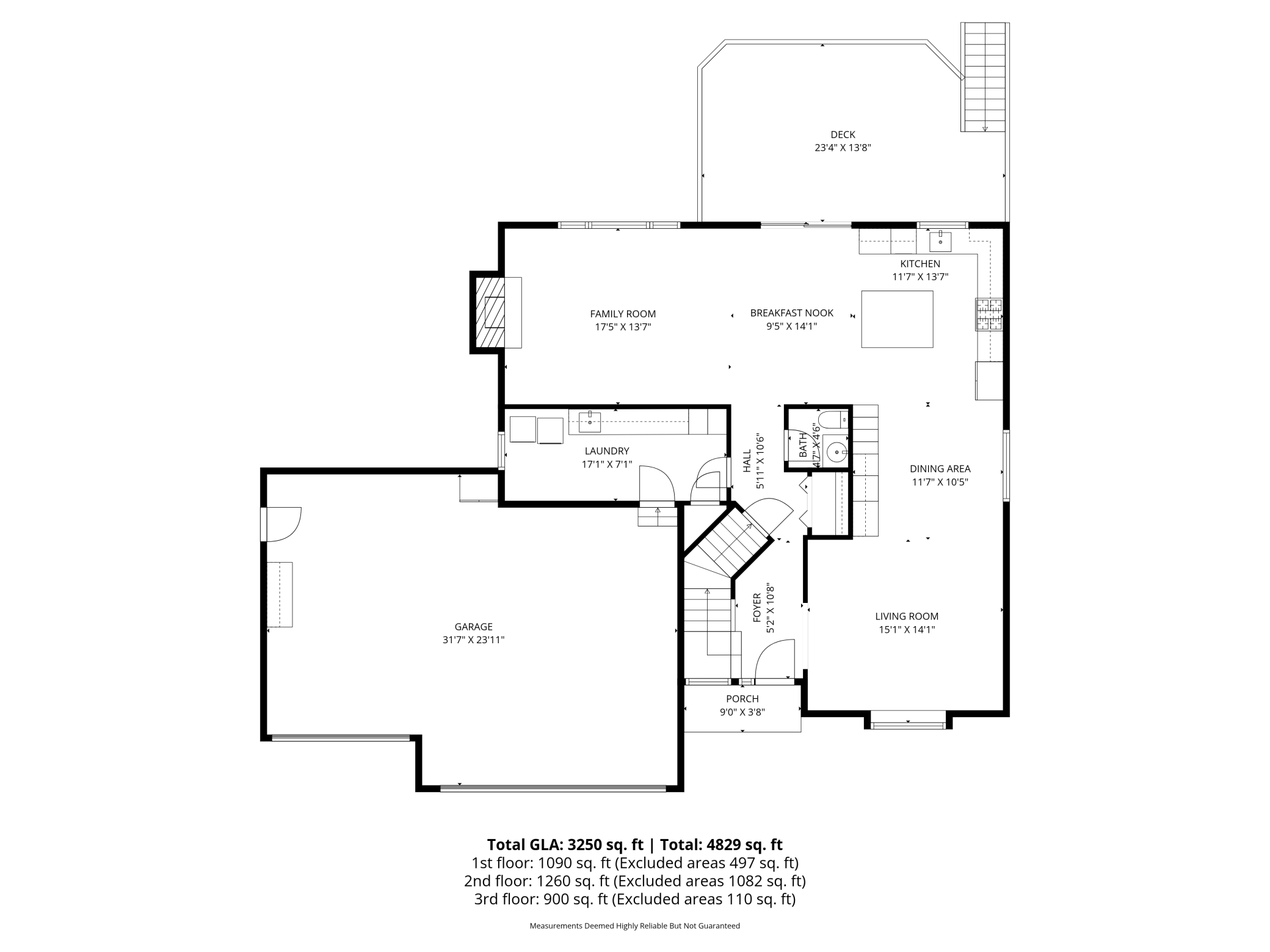 Main floor floorplan. High resolution floorplans available in supplements.