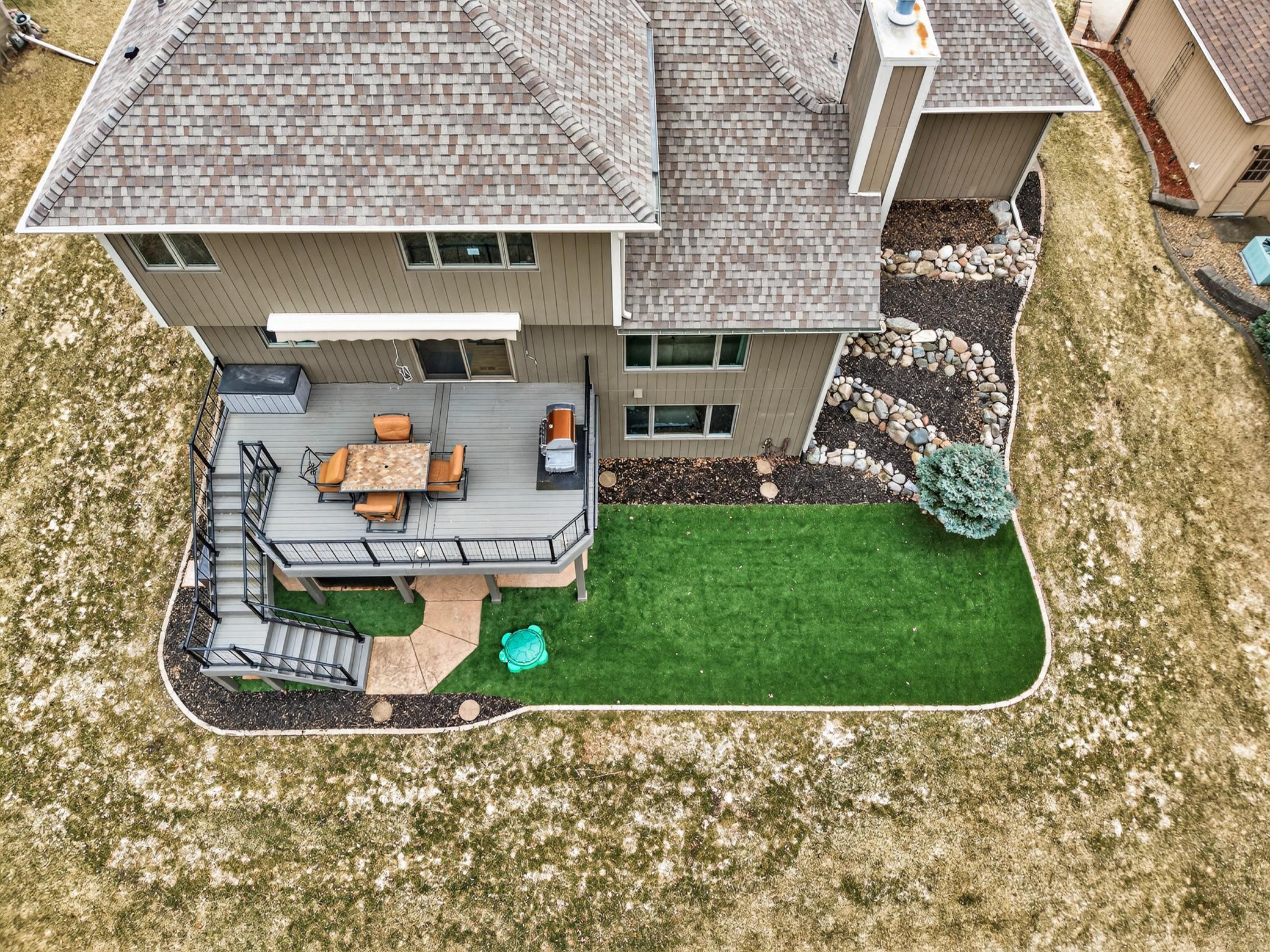 Turf area was also recently added.