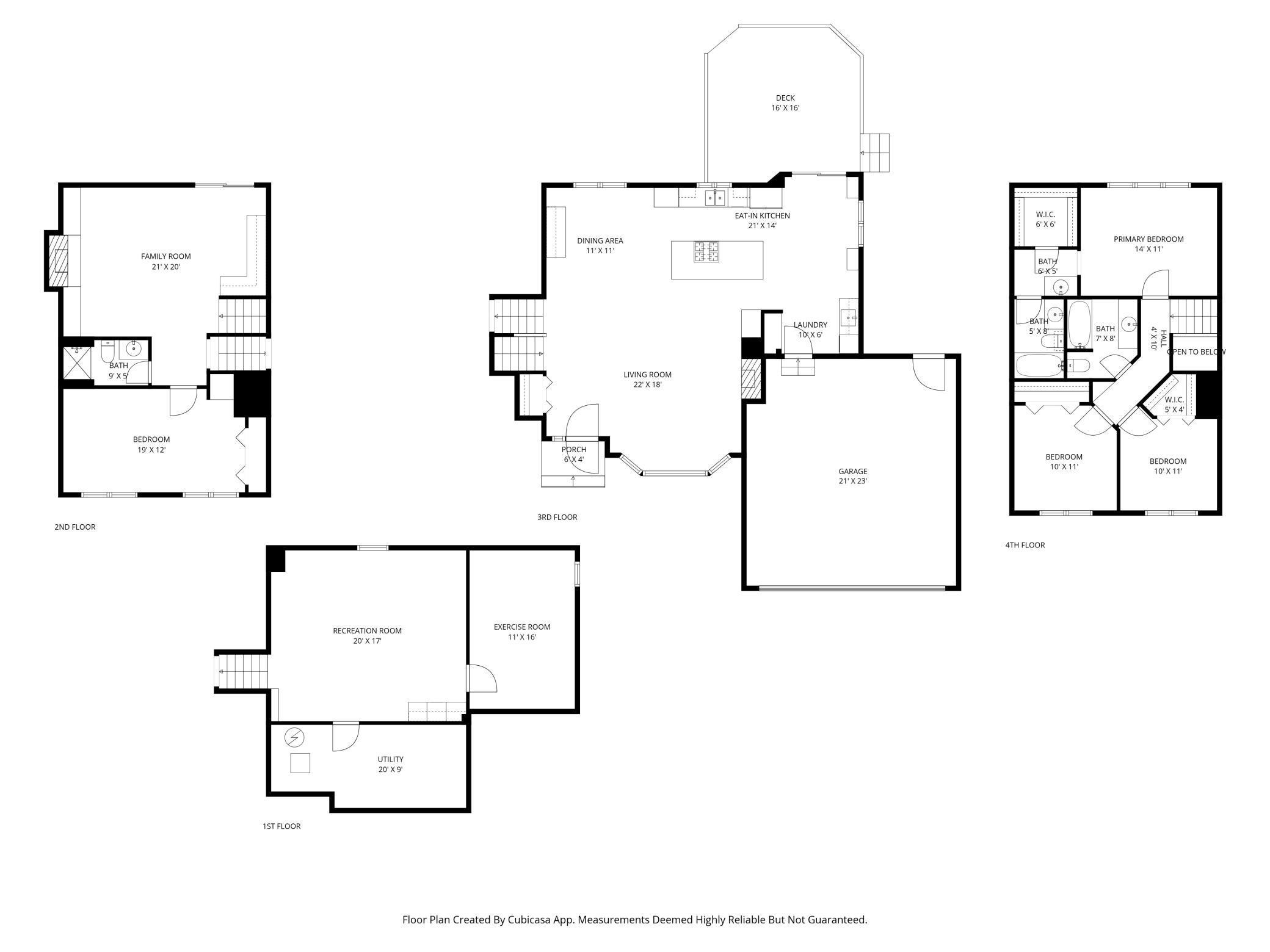 Floor Plans - All Levels