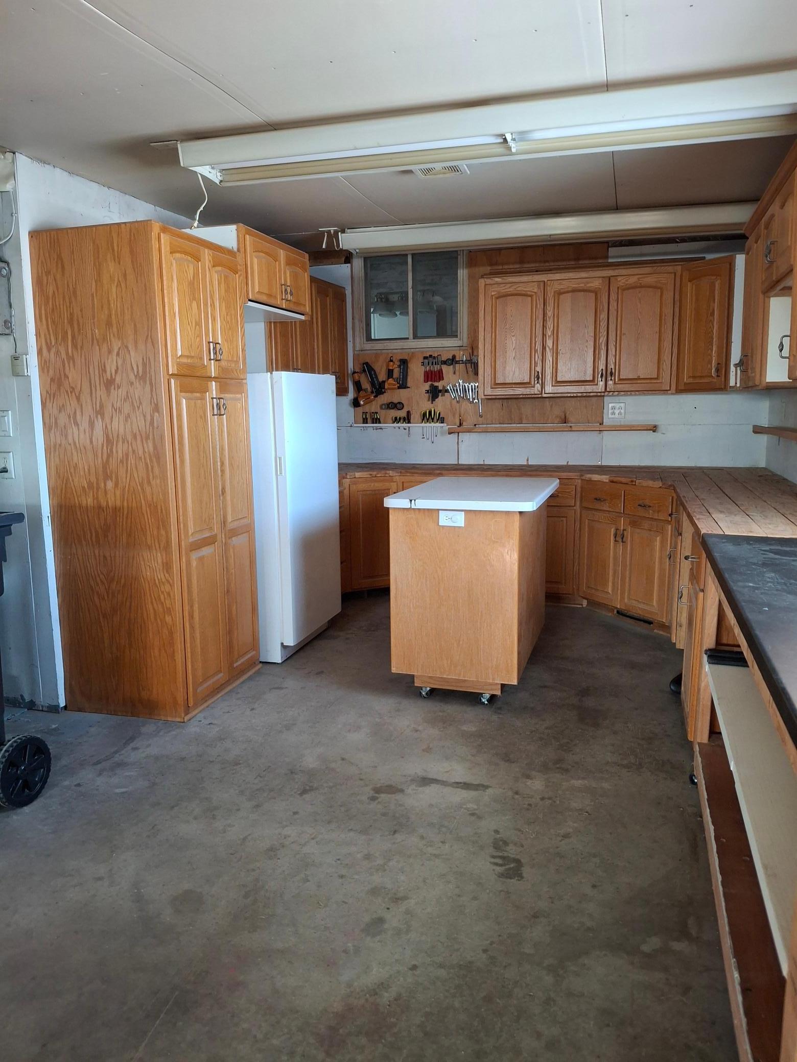 Workshop Area in Garage