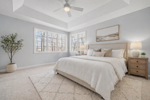 Photo has been virtually staged to show the space's potential.