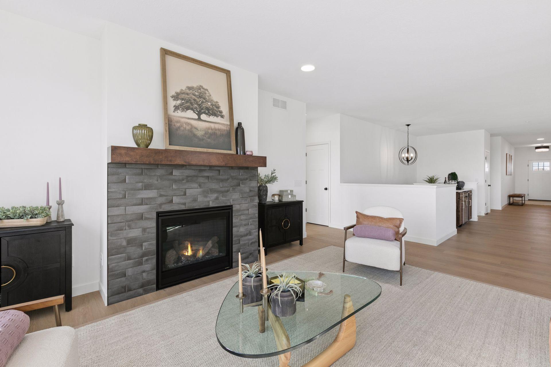 Fireplace All images of a previous Model