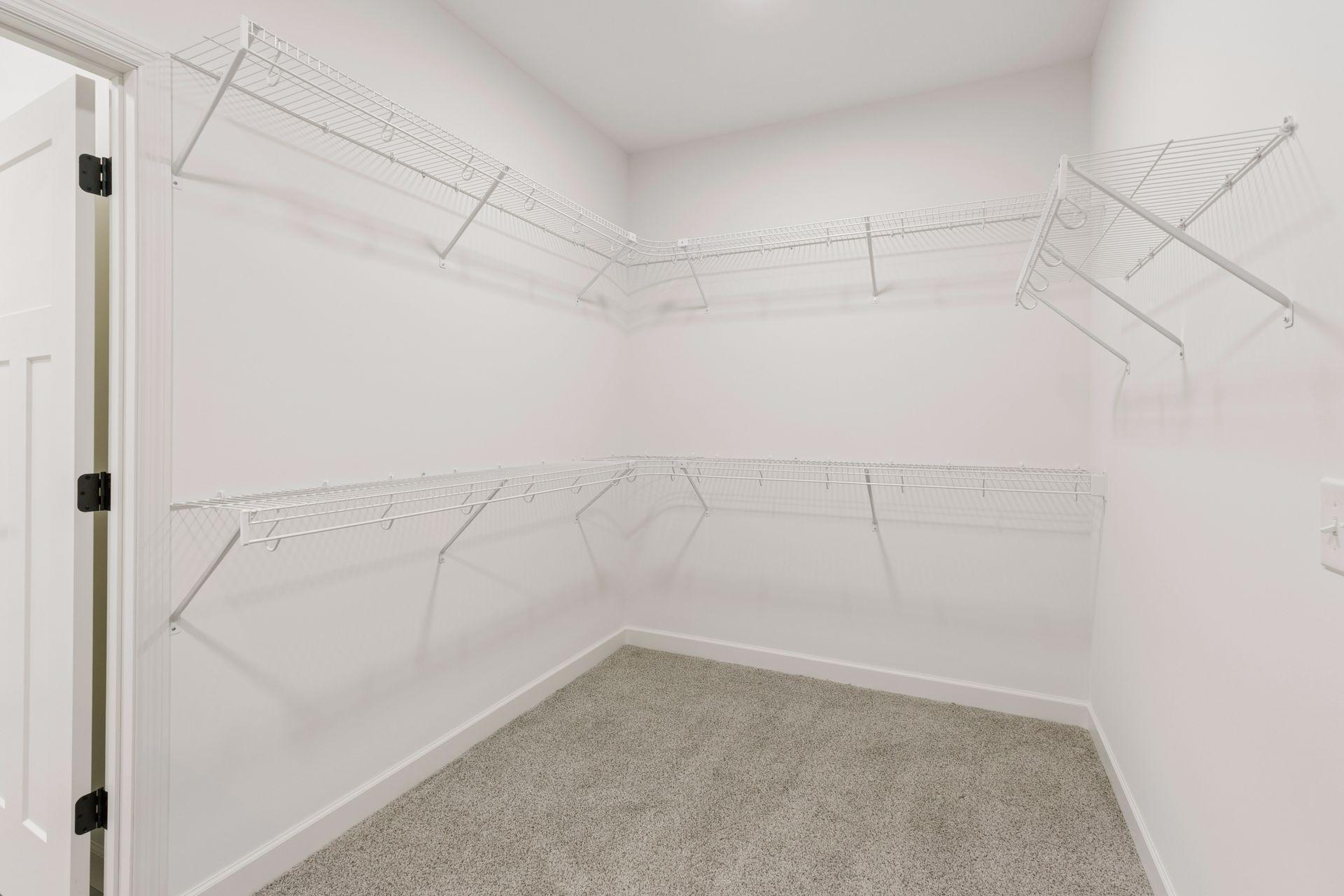 Primary Closet All images of a previous model