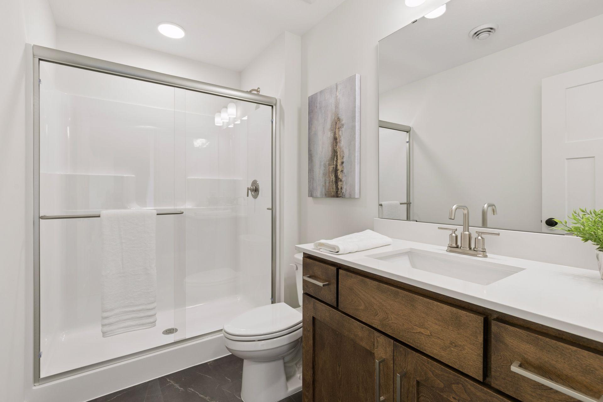 Lower Level 3/4 Bath All images of a Previous Model