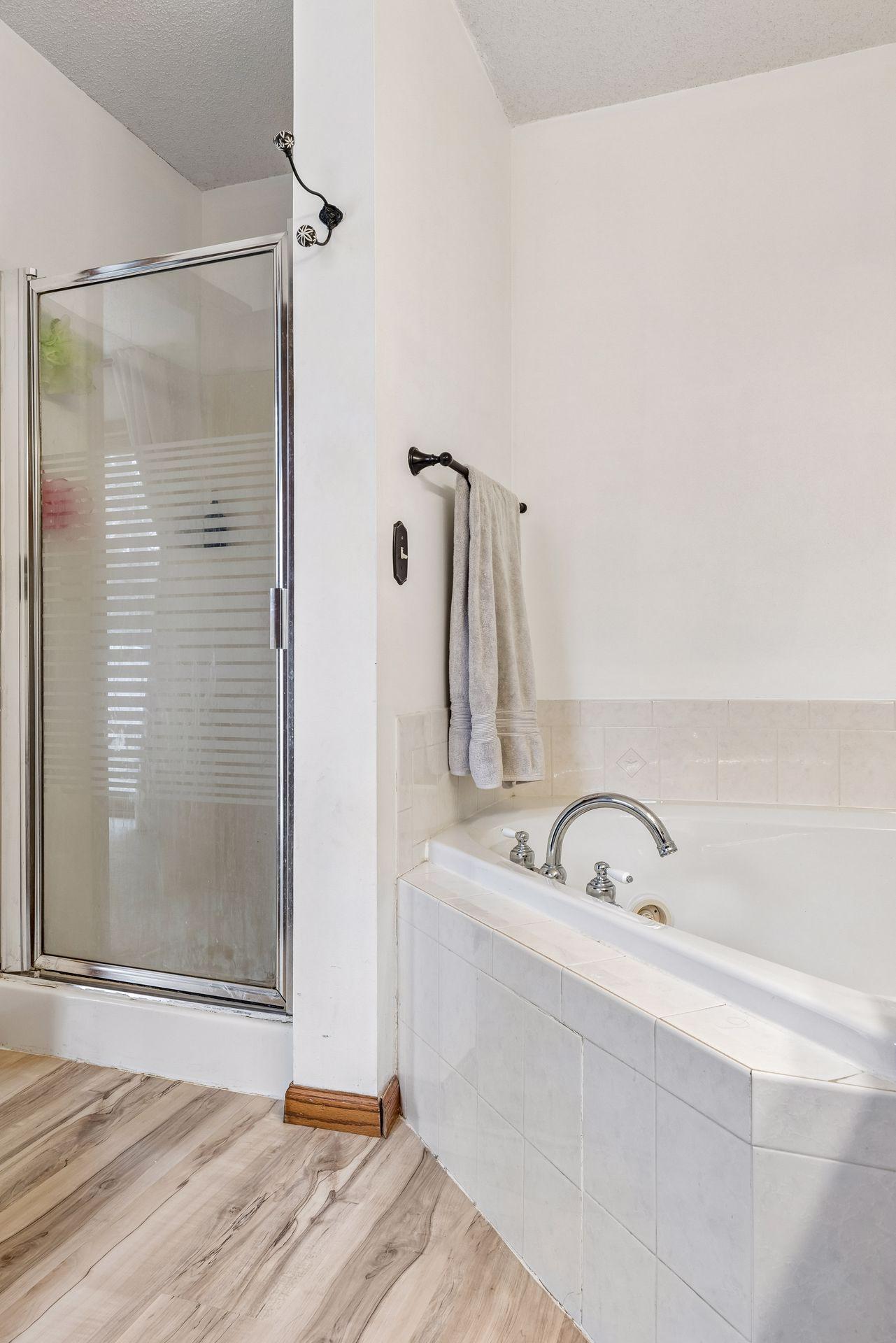 Primary Bathroom with Soaking tub