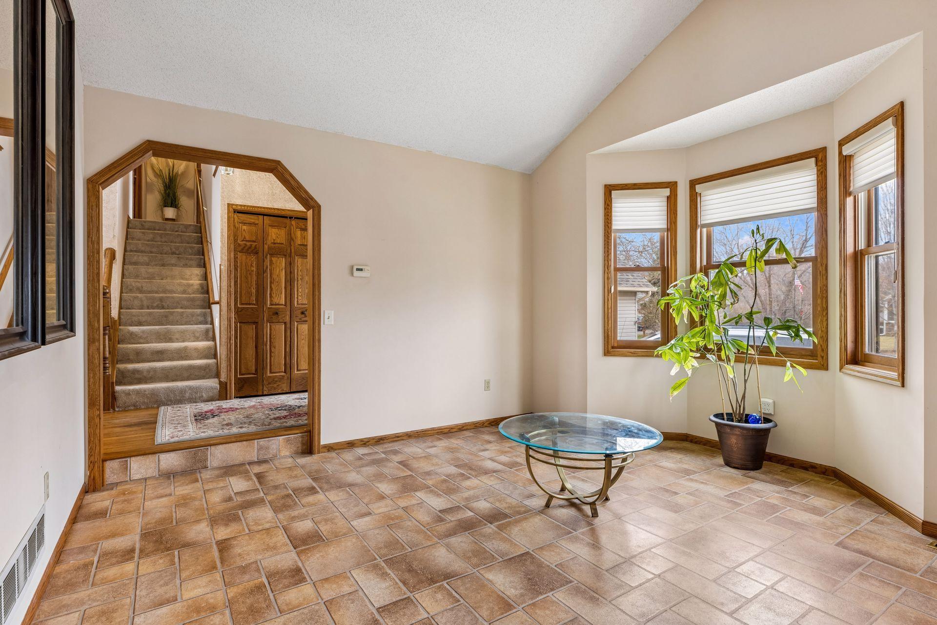 Formal Vaulted Living Room
