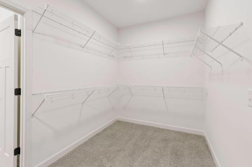 Primary Closet All images of a previous model