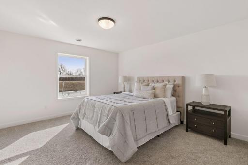 Lower Level Bedroom #3 All images of a prevoius Model