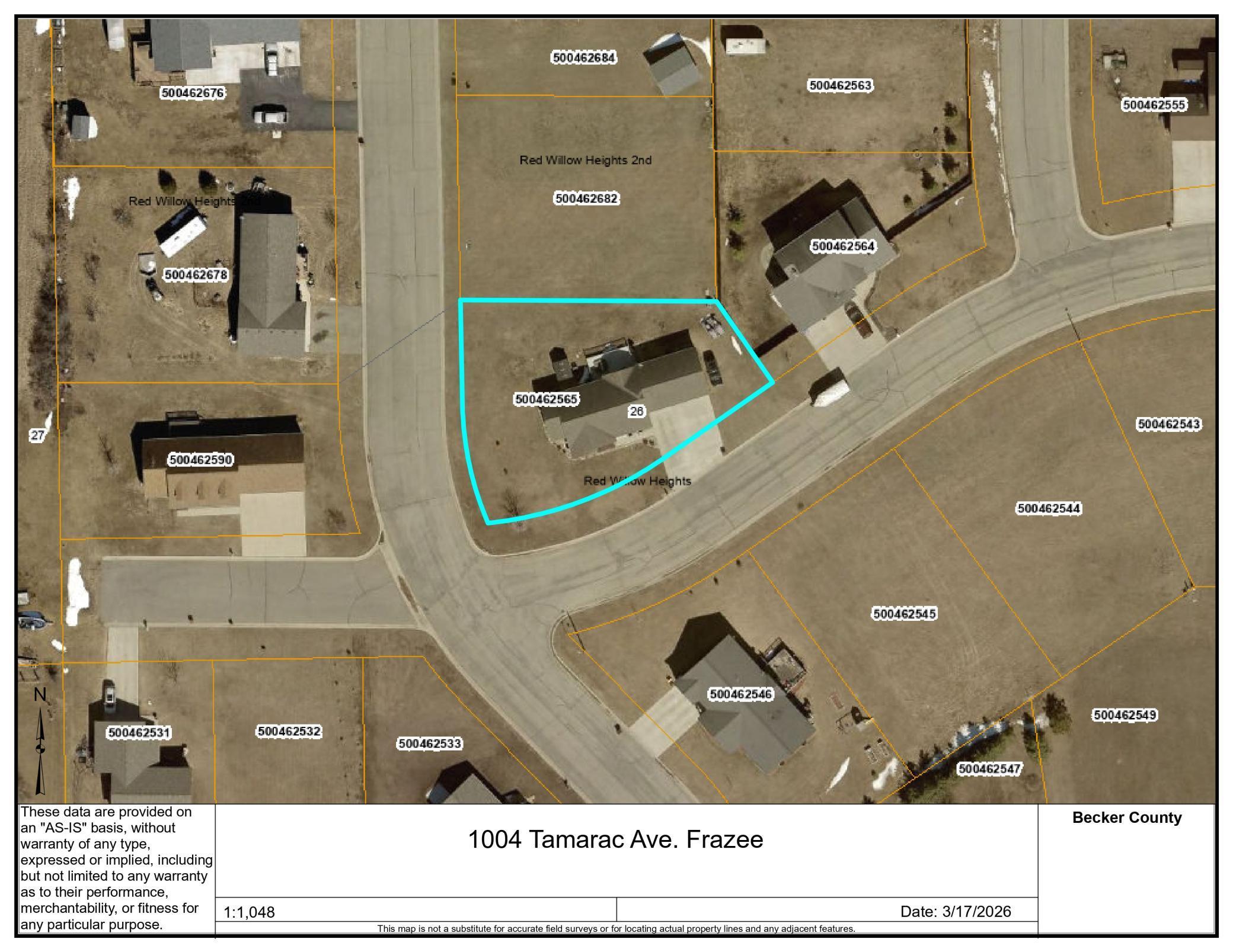 Aerial - 1004 Tamarac Ave