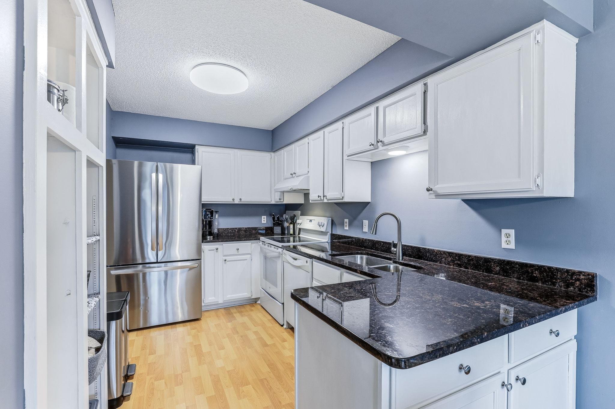 Well-laid-out kitchen featuring generous counter space, updated finishes, and a clean, move-in-ready feel.