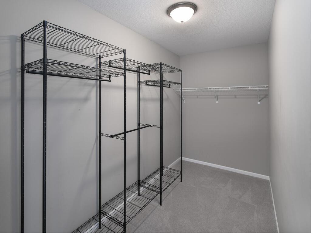 Large primary walk-in closet