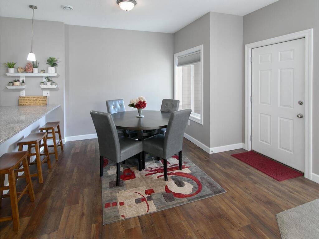 Gorgeous LVT wood flooring throughout main level.