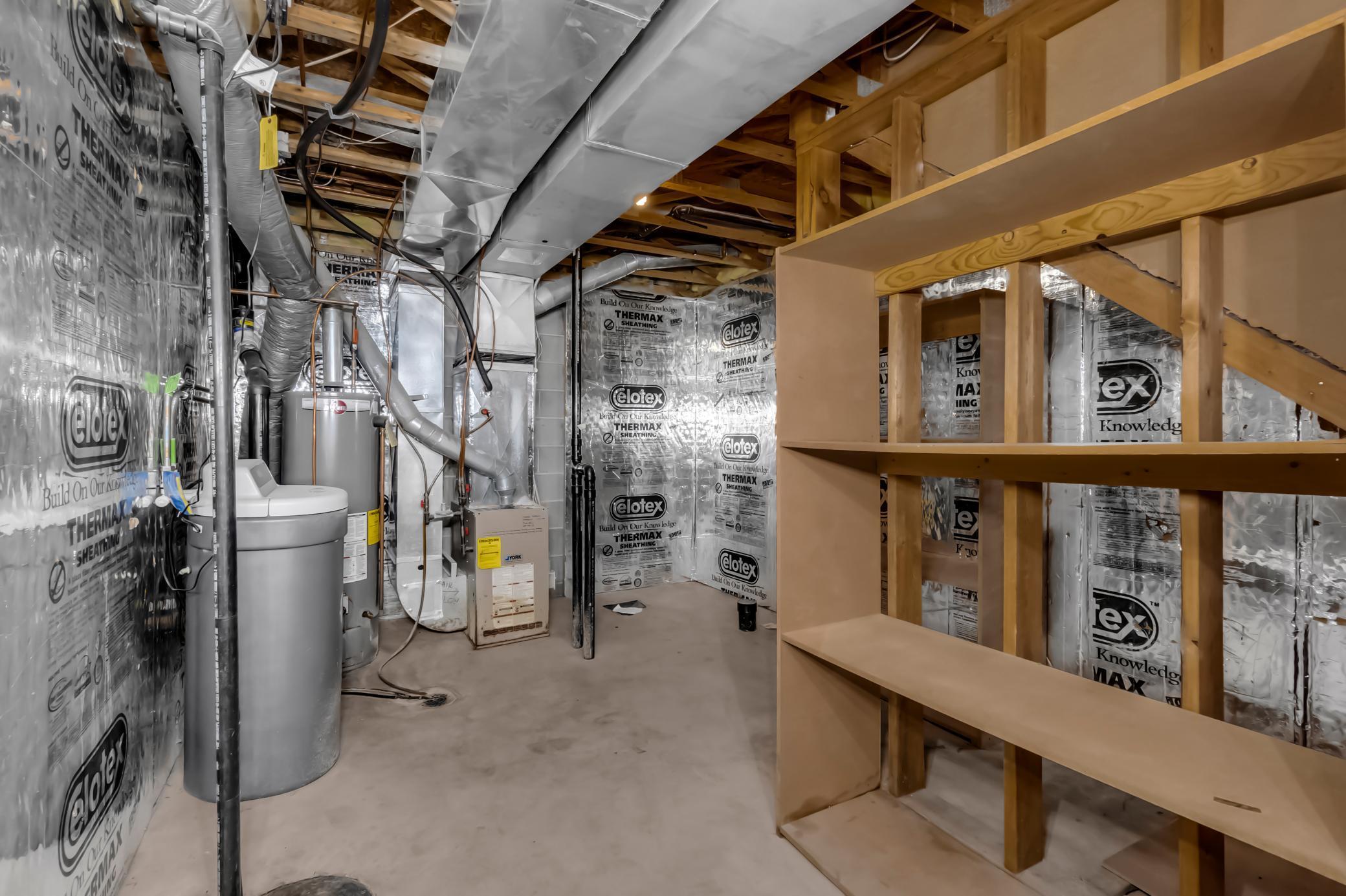 Lower Level Utility/Storage Room