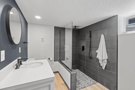 Brand New Spa-like Bathroom (lower level)