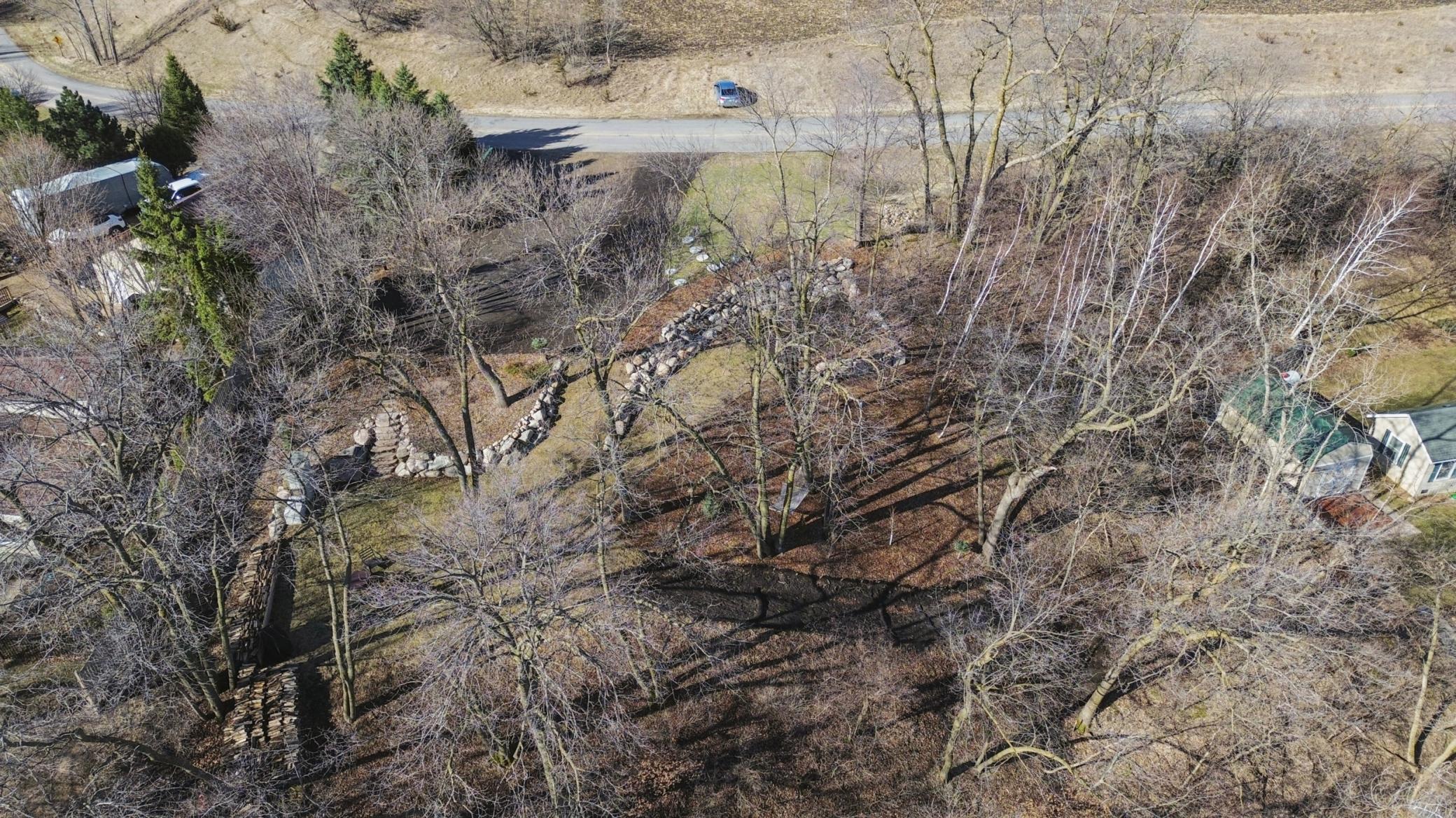 An aerial view of 21280 654th Ave, Litchfield.