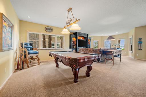 Family Room features wide open space, great for relaxing and entertaining!