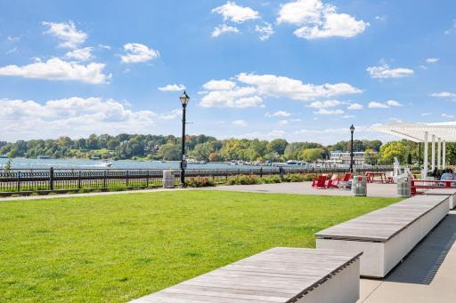 Enjoy walking by the lake and all that has to offer!!