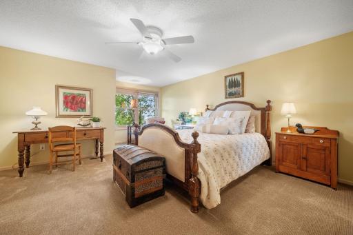 Bedroom 2 features windows that offer Lake Minnetonka views