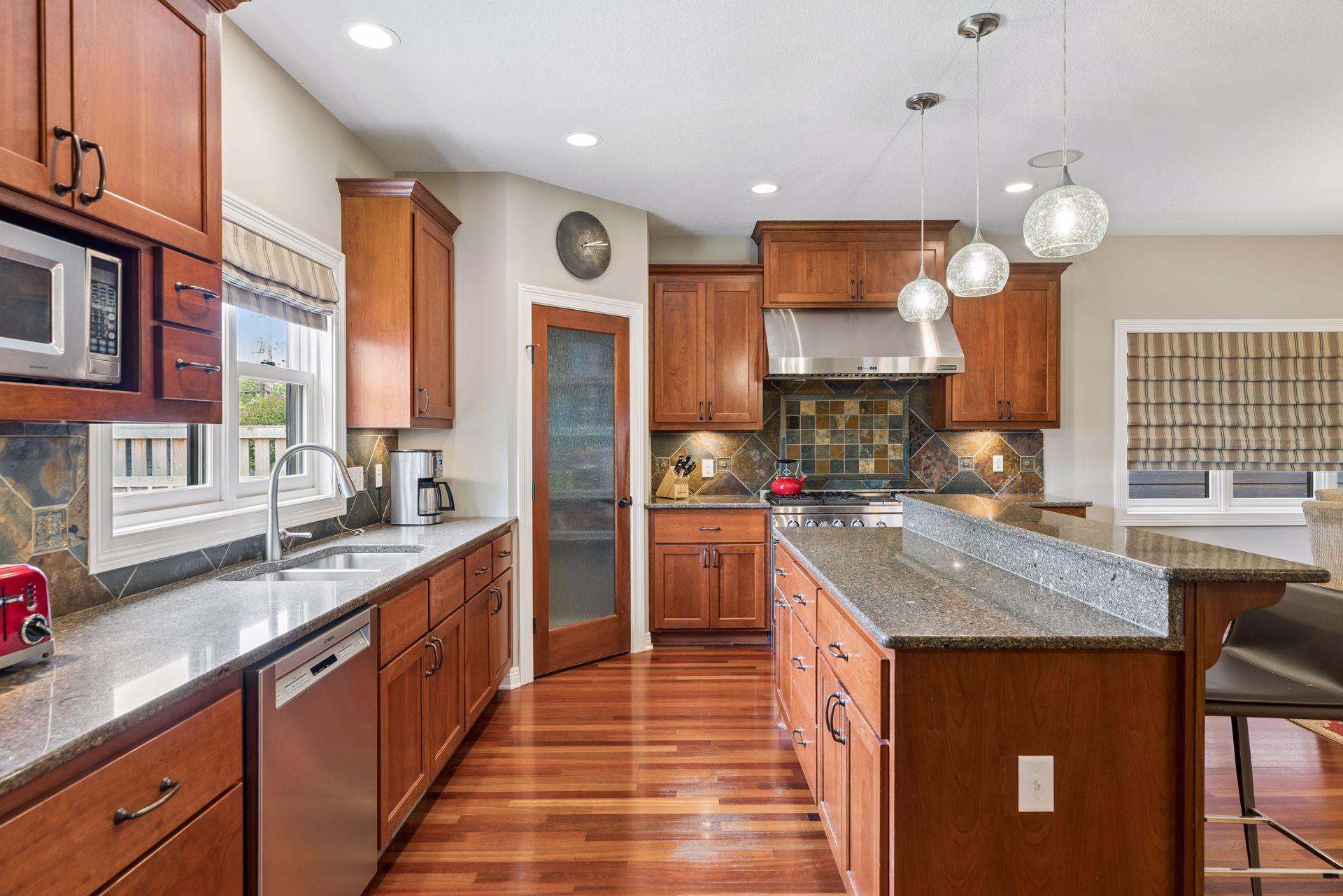 A bonus walk-in pantry for additional storage.