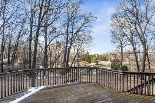 Enjoy views of the lake!