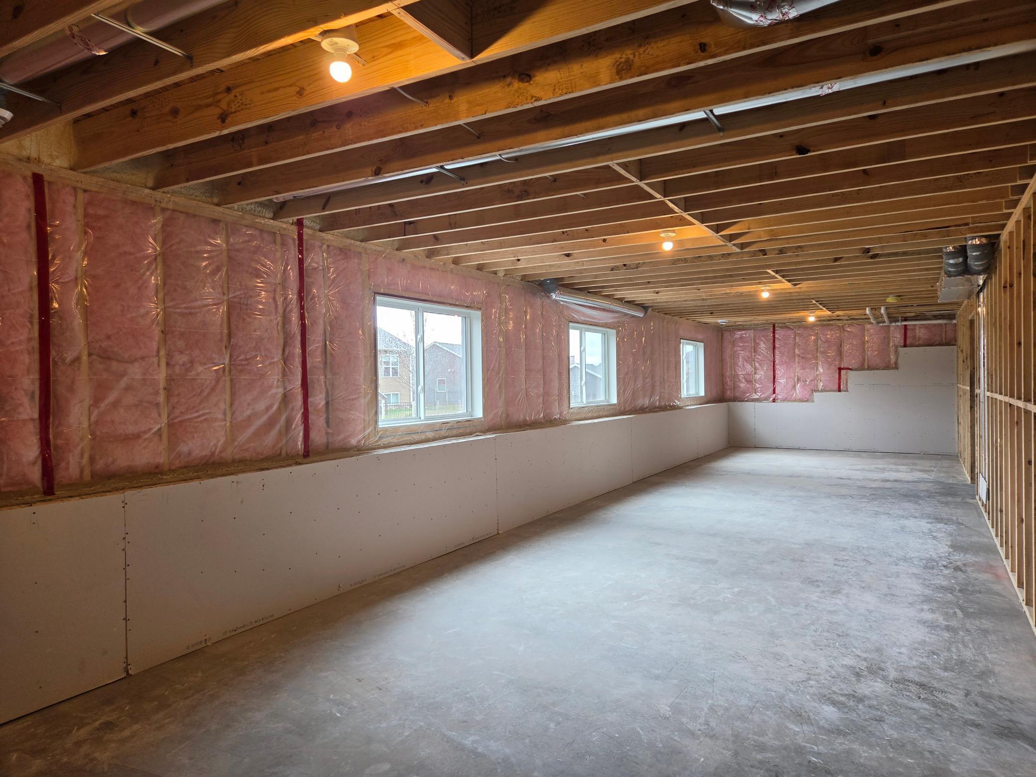 *ACTUAL PROPERTY* Unfinished Basement