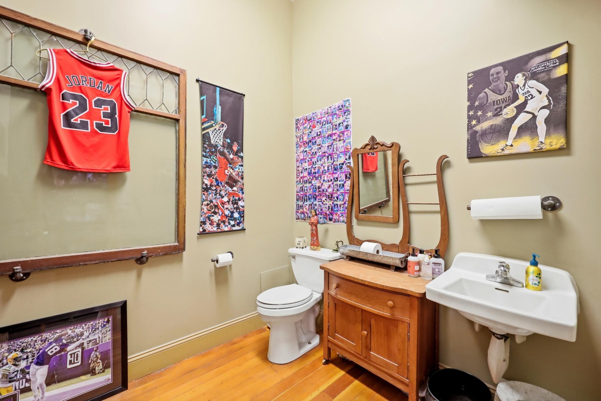 Bathroom available in commercial space