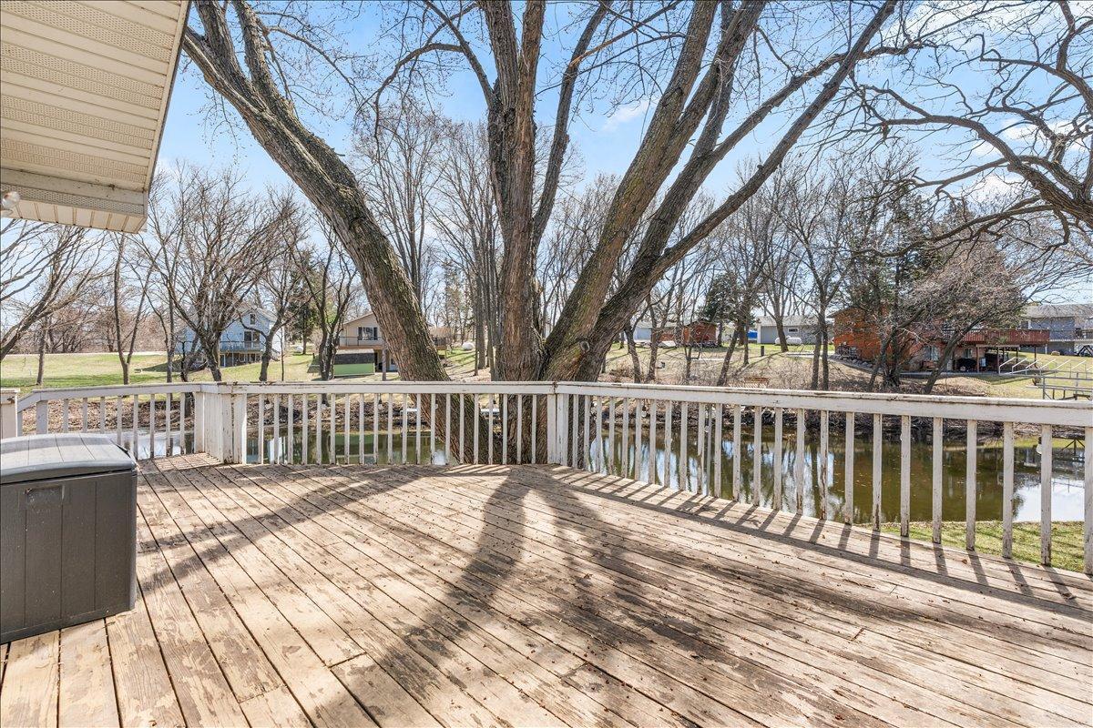 Enjoy Water Views From Your Deck