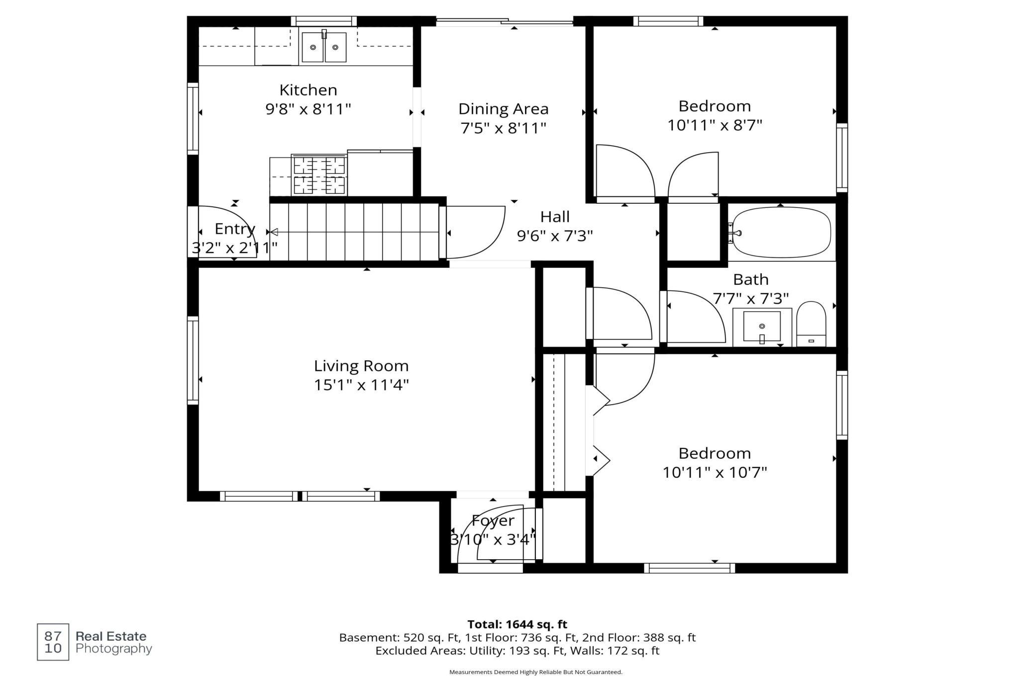 Main Level Floor Plan