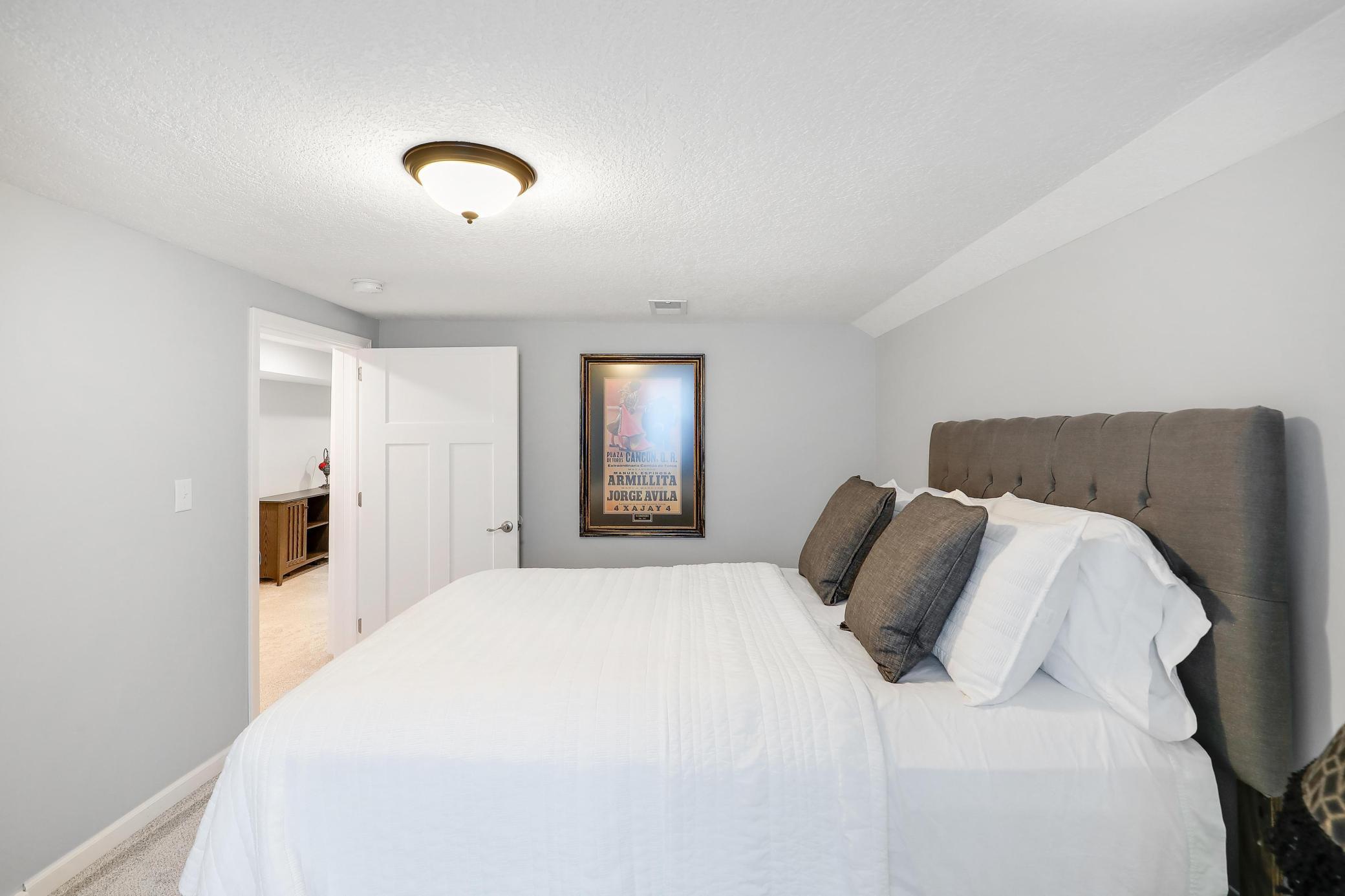 The fifth bedroom is a great guest room as well.
