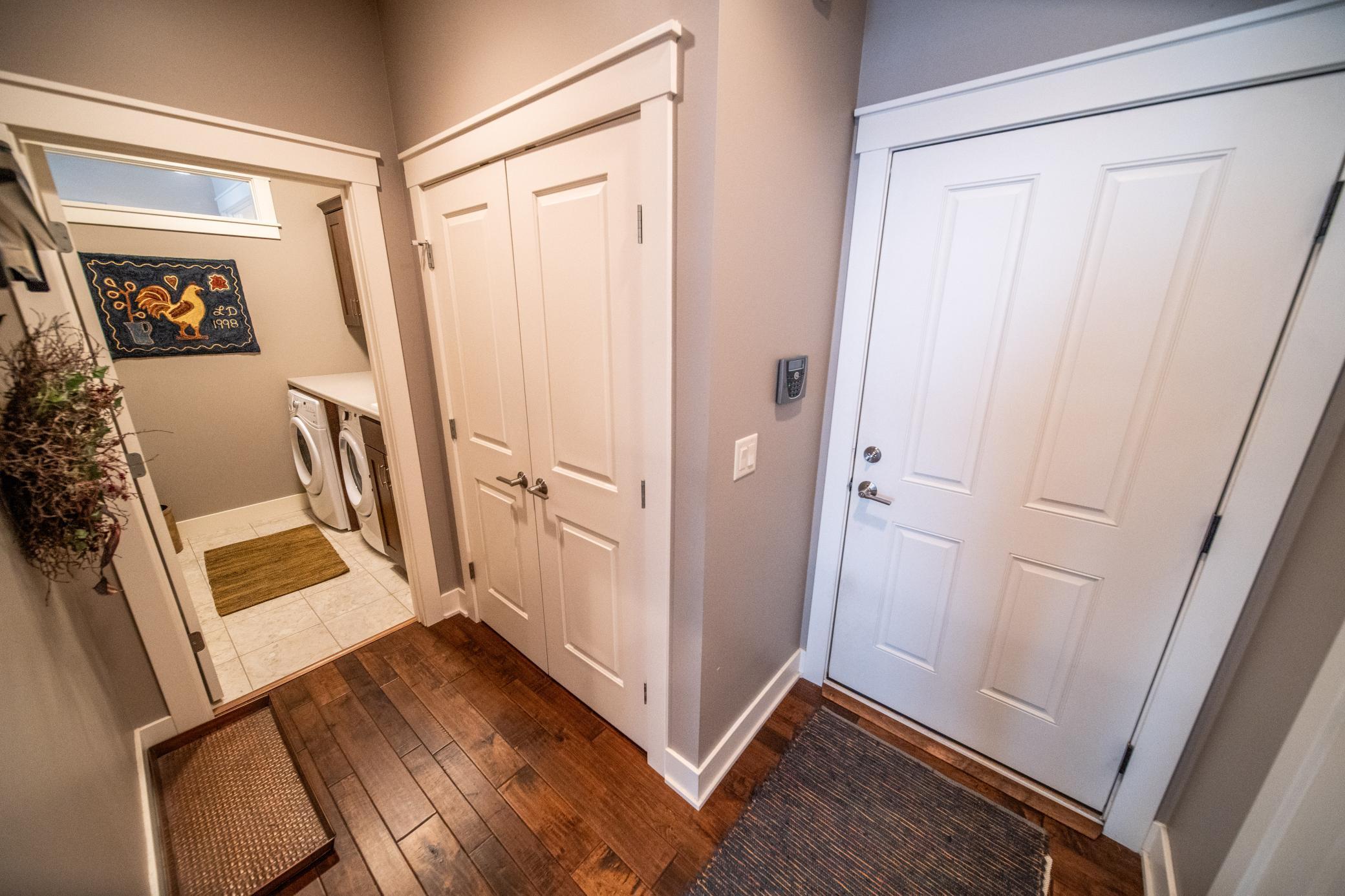 Entrance from Garage