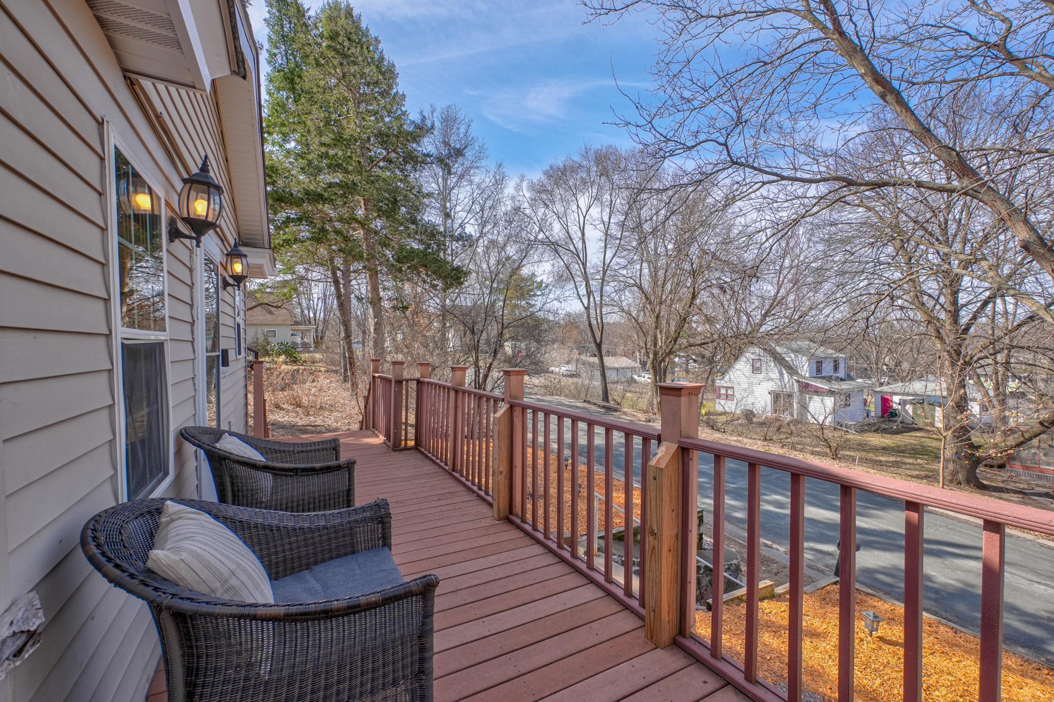 Views from the front deck