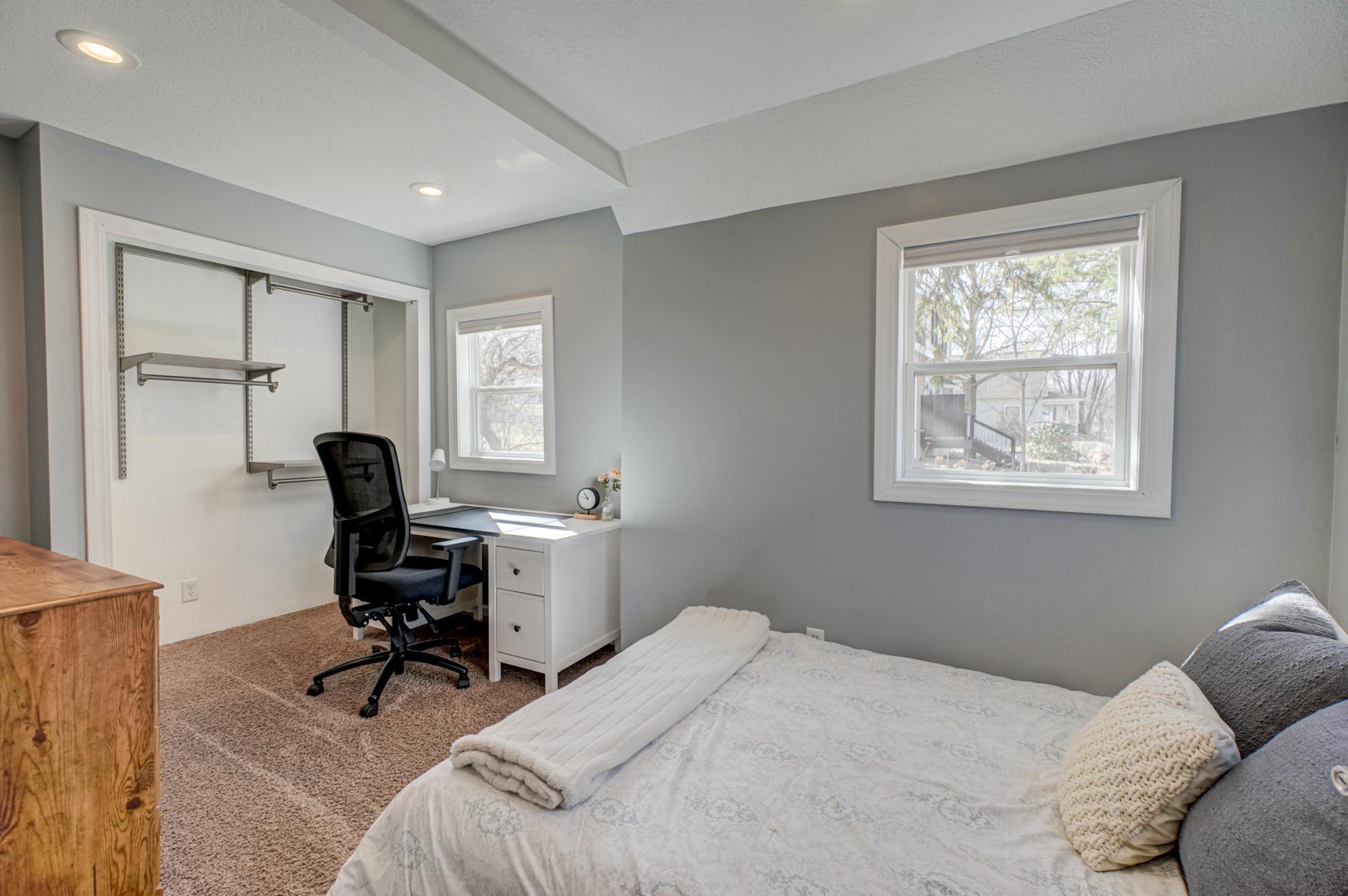 Lots of natural light