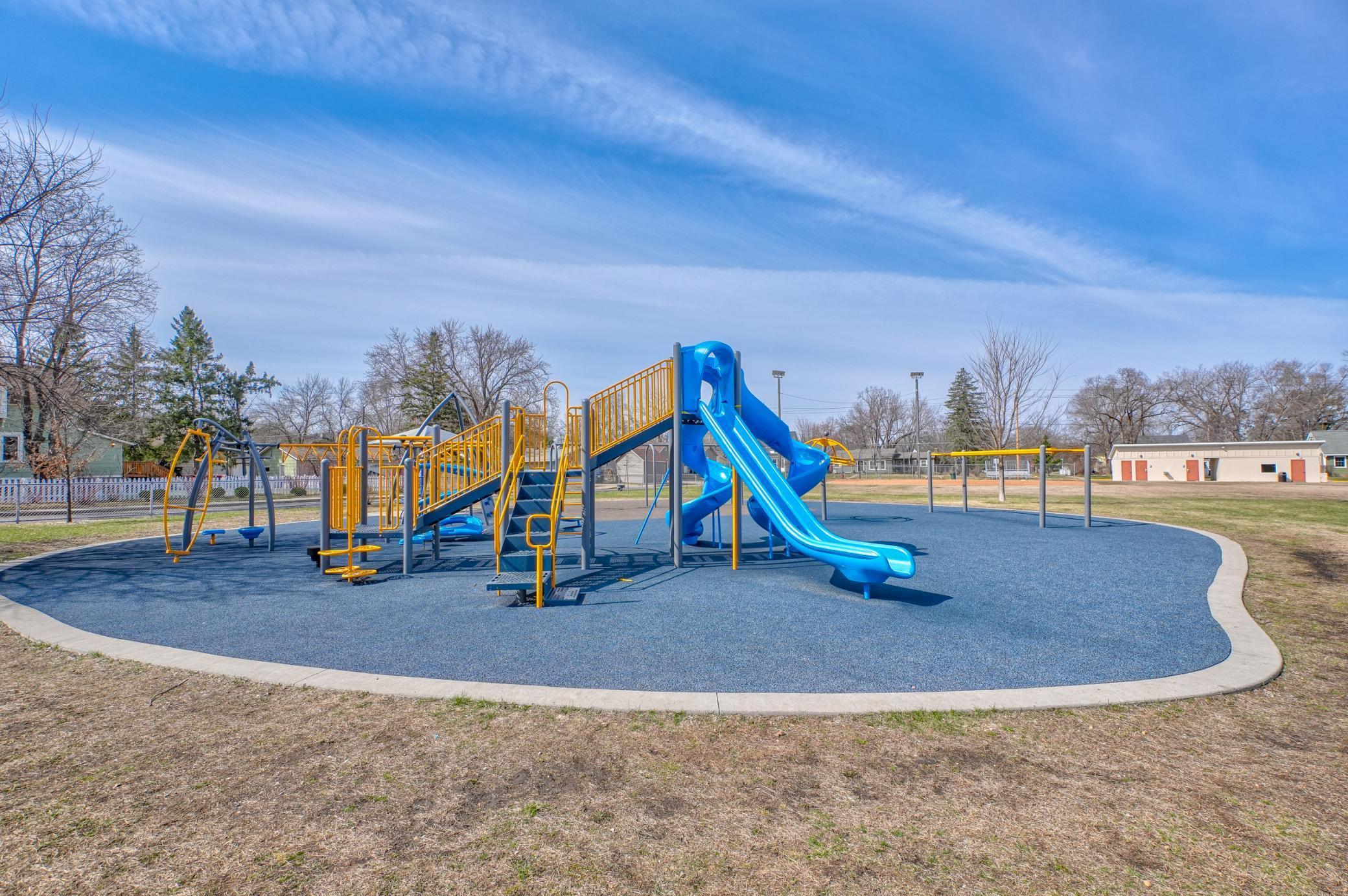 Park just down the street