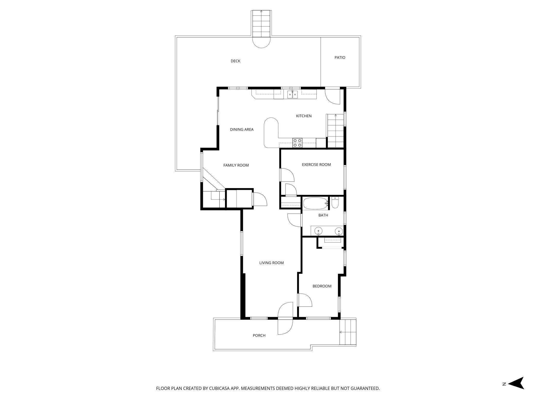 Floor plan main level