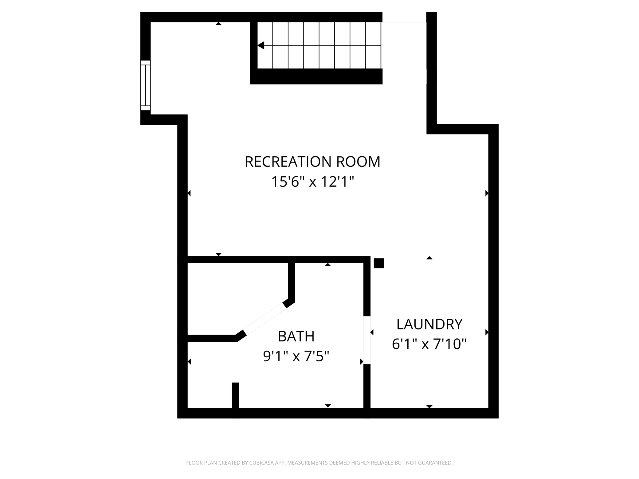 Floor plan - lower