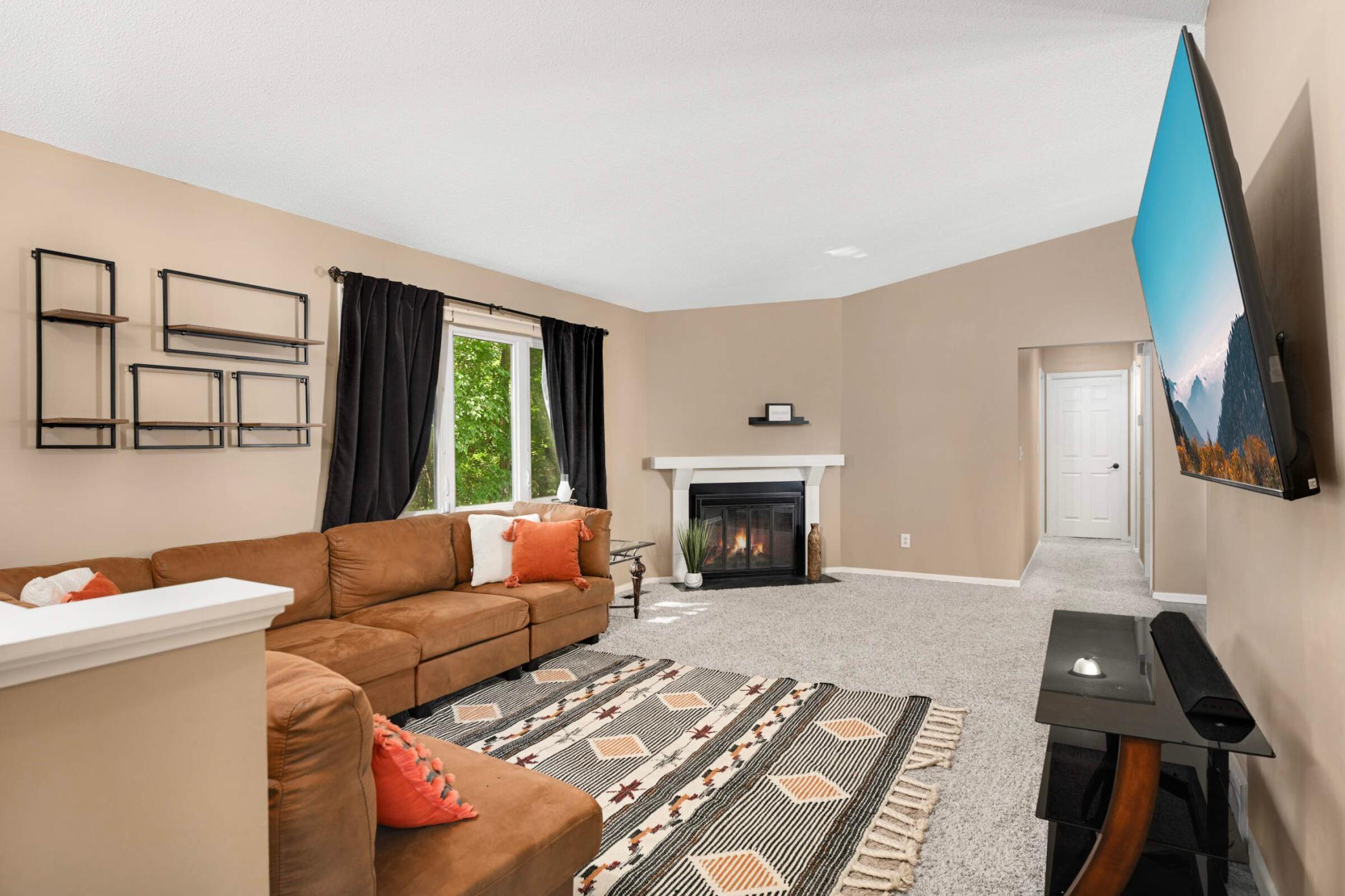 Enjoy the Cozy Fireplace on Those Cold Fall & Winter Nights