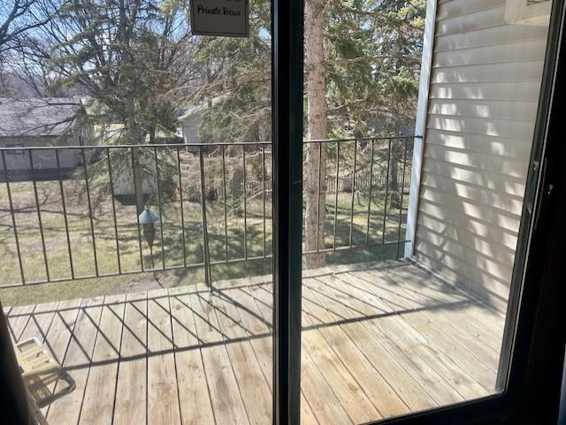 Private balcony in primary suite!