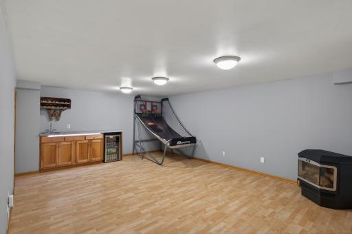 Large recreation room downstairs