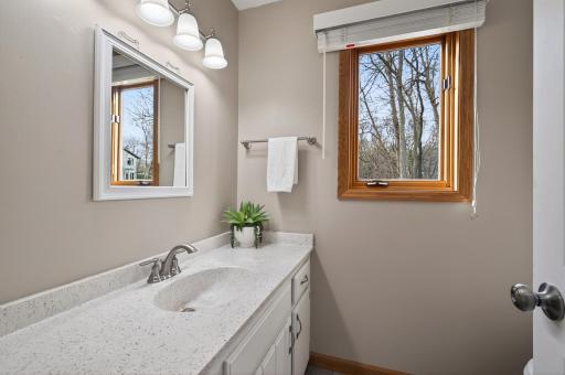 Main floor powder room