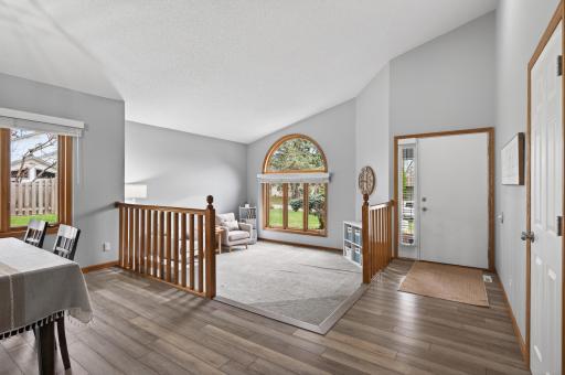 Entry and living room