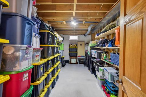 Massive storage room