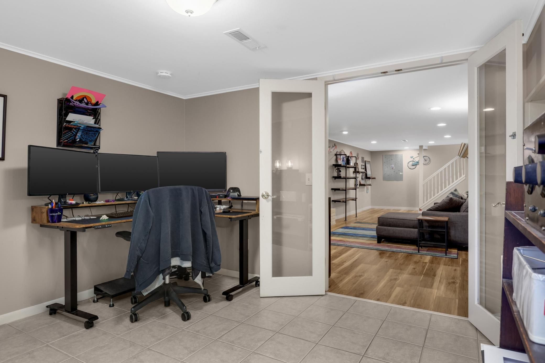 Basement Bedroom Second Office