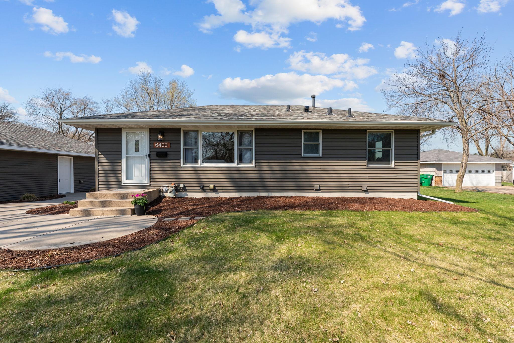 Welcome to 6400 73rd Ave N! This beautiful one-story, 3-bedroom, 2-bath home features gorgeous original hardwood floors on the main level. The lower level has been completely gutted and thoughtfully renovated, creating a highly functional floor plan.