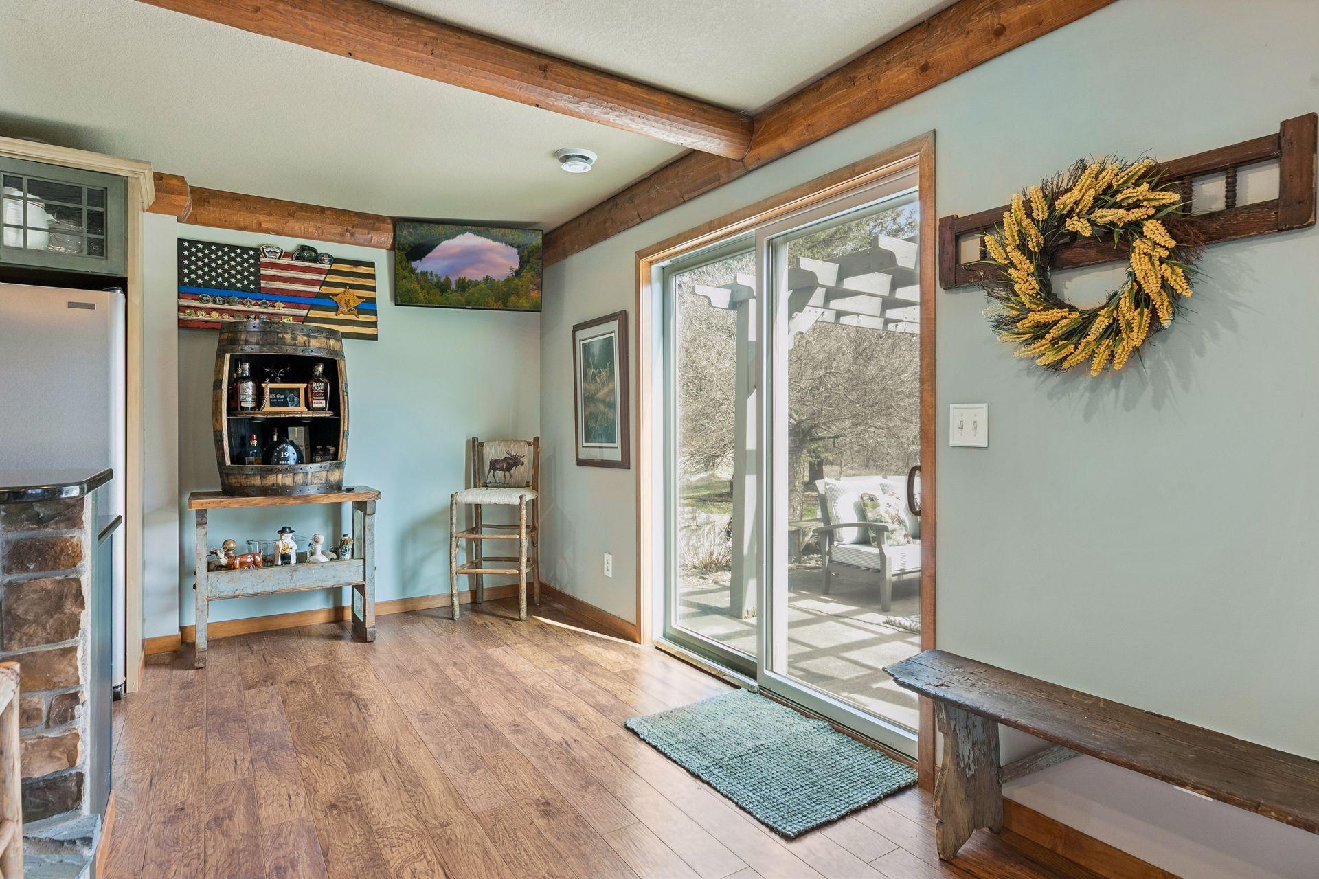 Walkout to the Patio