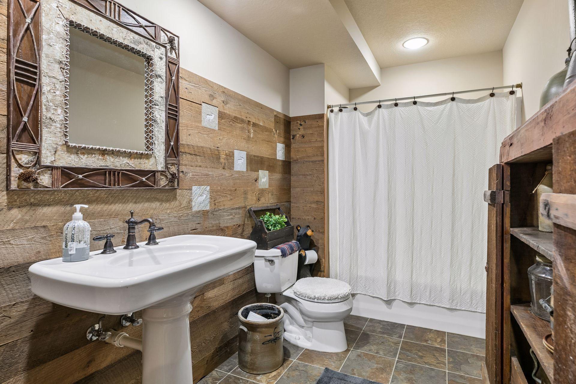 Full Bathroom with Great Updates.