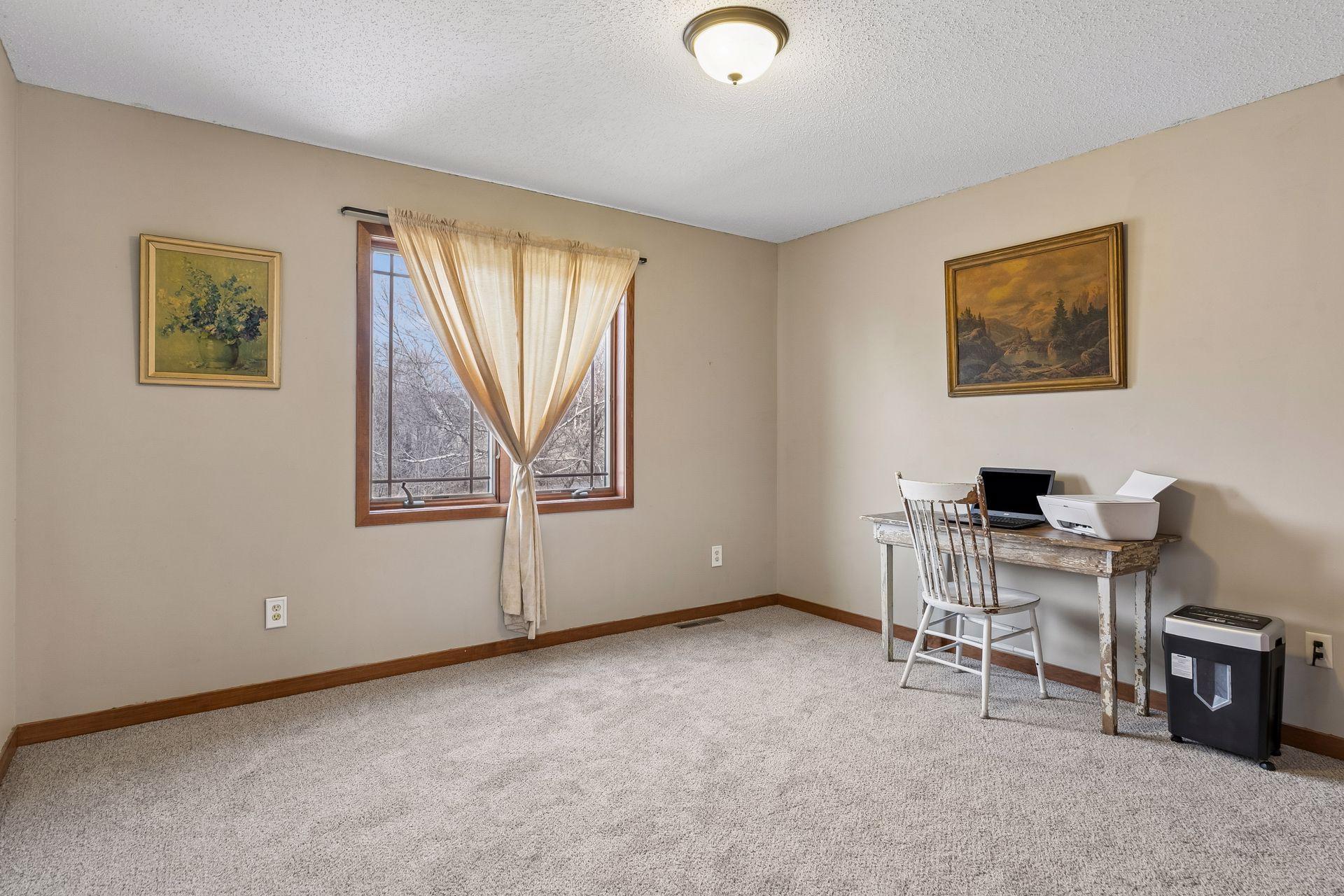 3 of 3 Bedrooms Upstairs. New Carpet in all Bedrooms in 2026.